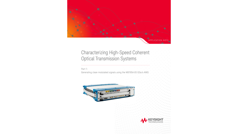 High-Speed Coherent Optical Transmission Characterization